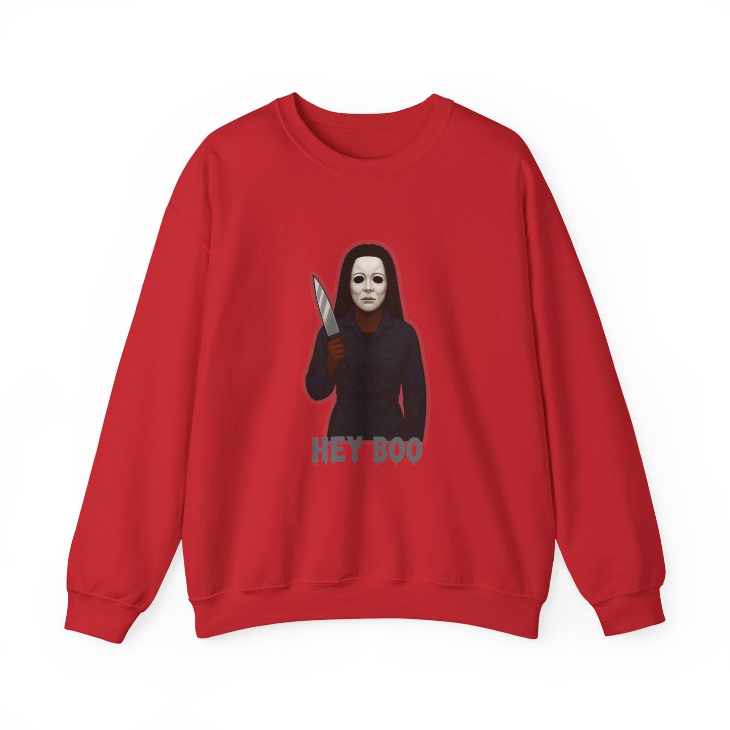 Hey Boo - Michael Myers Inspired Sweatshirt