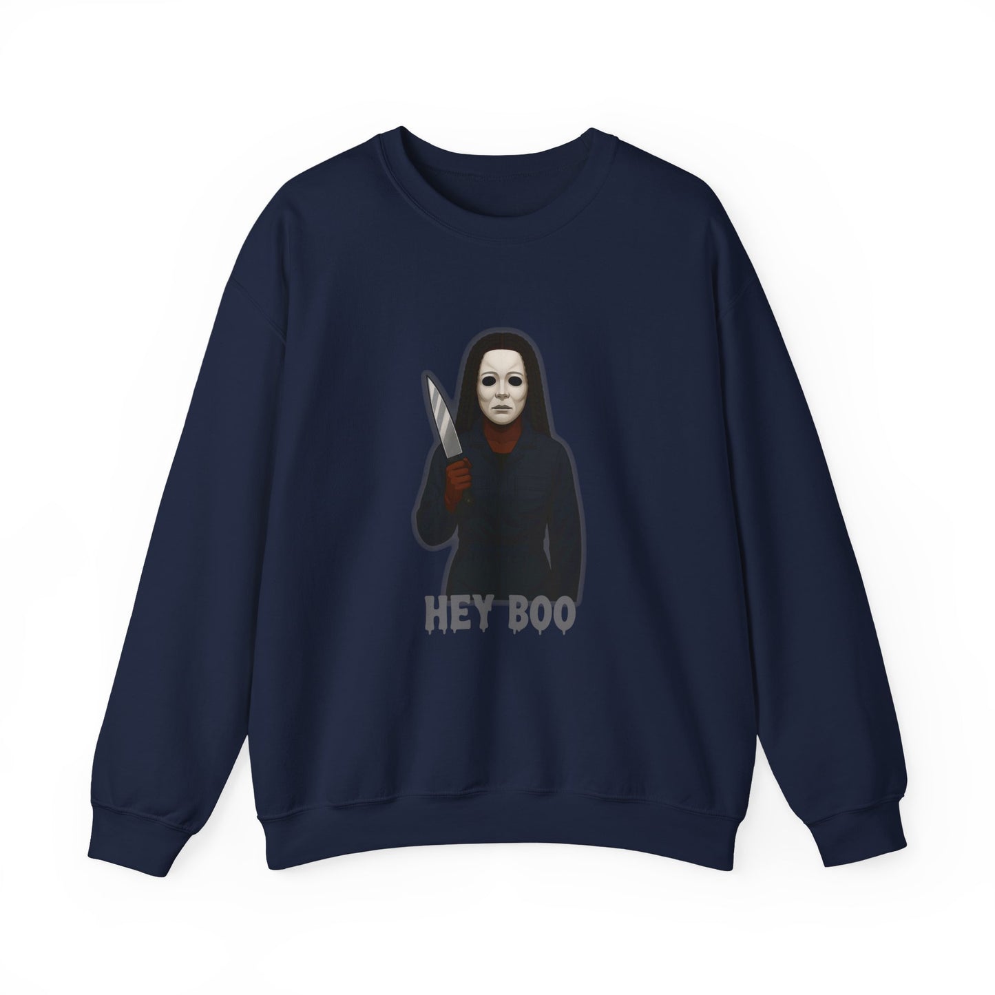 Hey Boo - Michael Myers Inspired Sweatshirt