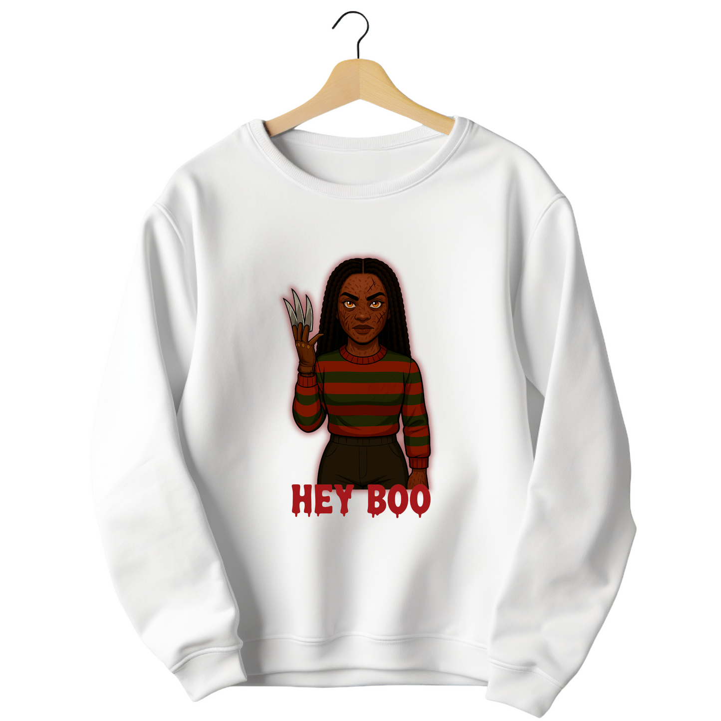 Hey Boo - Freddie Inspired Sweatshirt