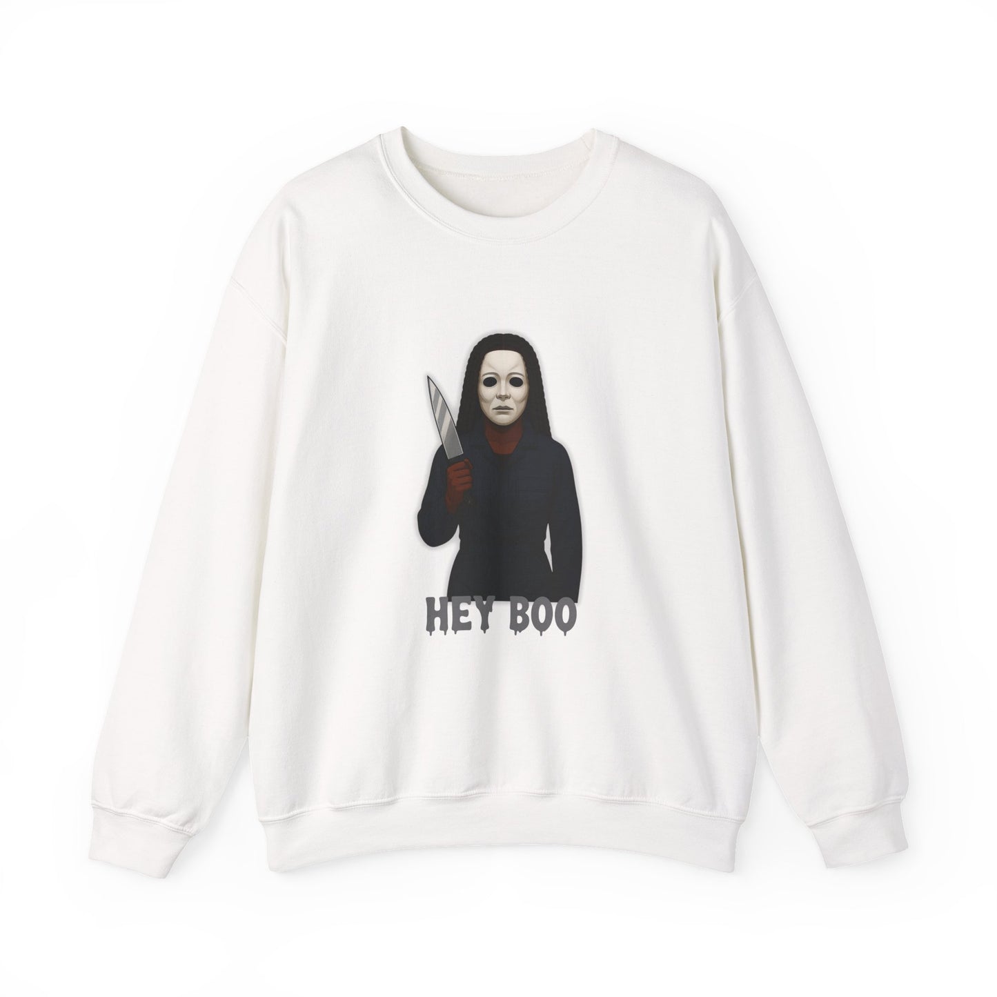 Hey Boo - Michael Myers Inspired Sweatshirt