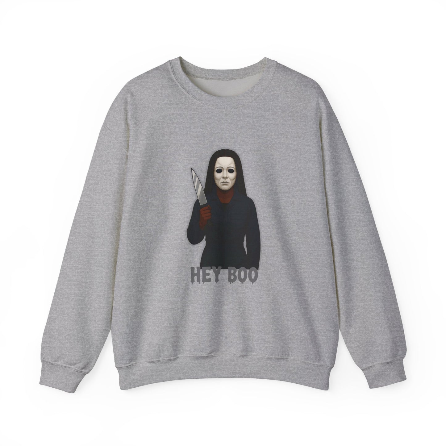 Hey Boo - Michael Myers Inspired Sweatshirt