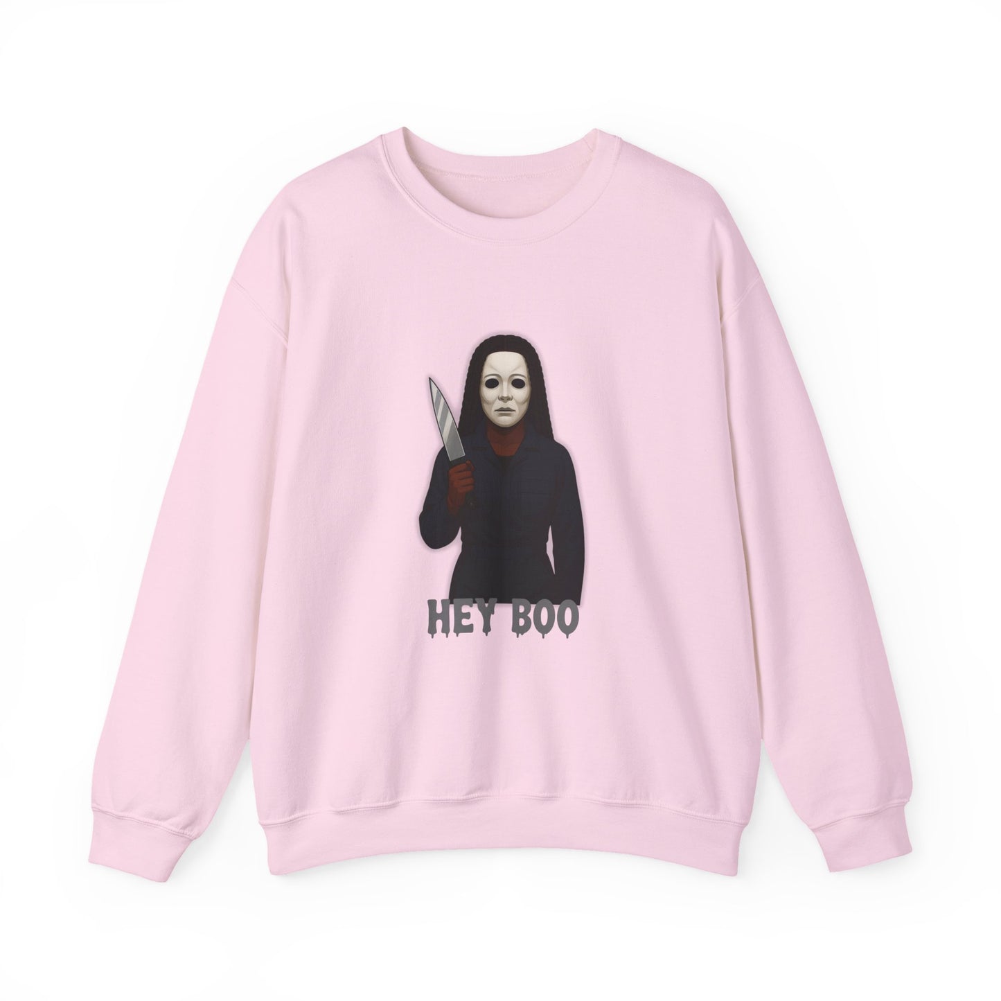 Hey Boo - Michael Myers Inspired Sweatshirt