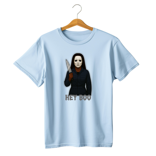 Hey Boo - Michael Myers Inspired Tee