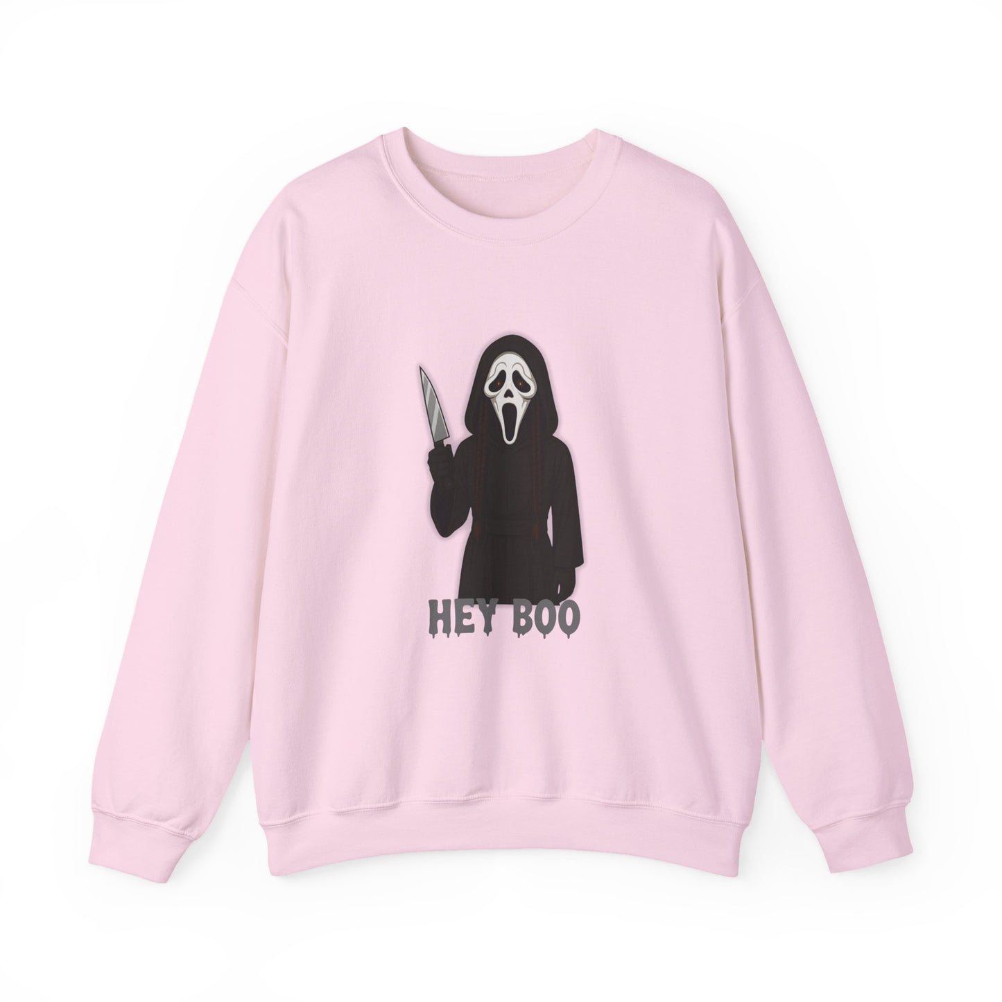 Hey Boo - Ghost Face Inspired Sweatshirt