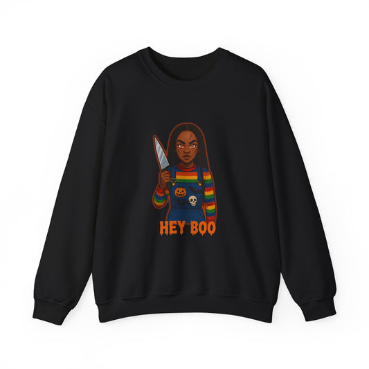 Hey Boo - Chucky Inspired Sweatshirt