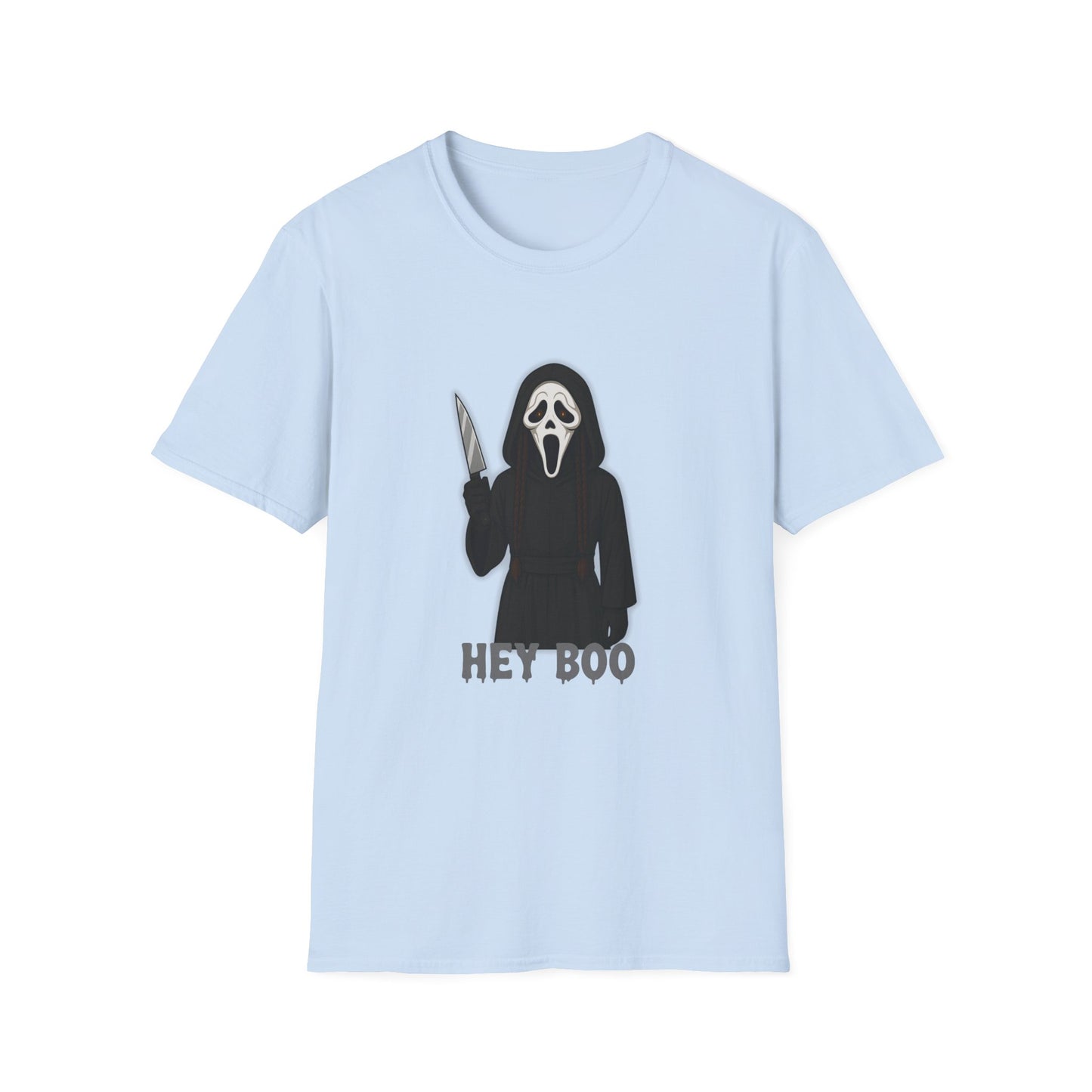 Hey Boo - Ghost Face Inspired Tee