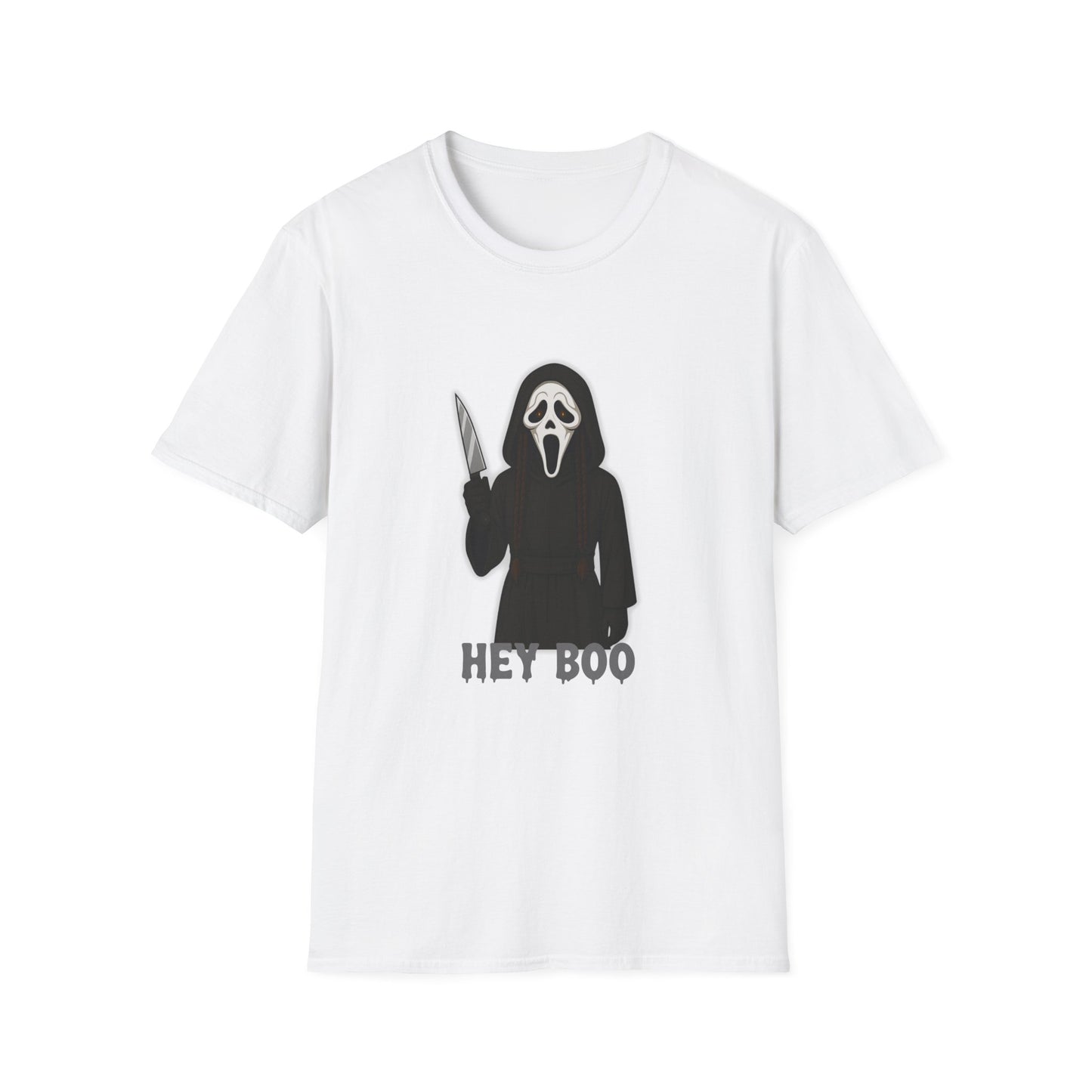Hey Boo - Ghost Face Inspired Tee