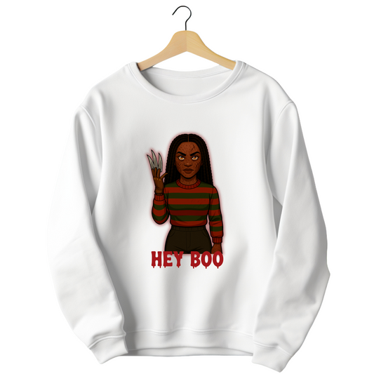 Hey Boo - Freddie Inspired Sweatshirt