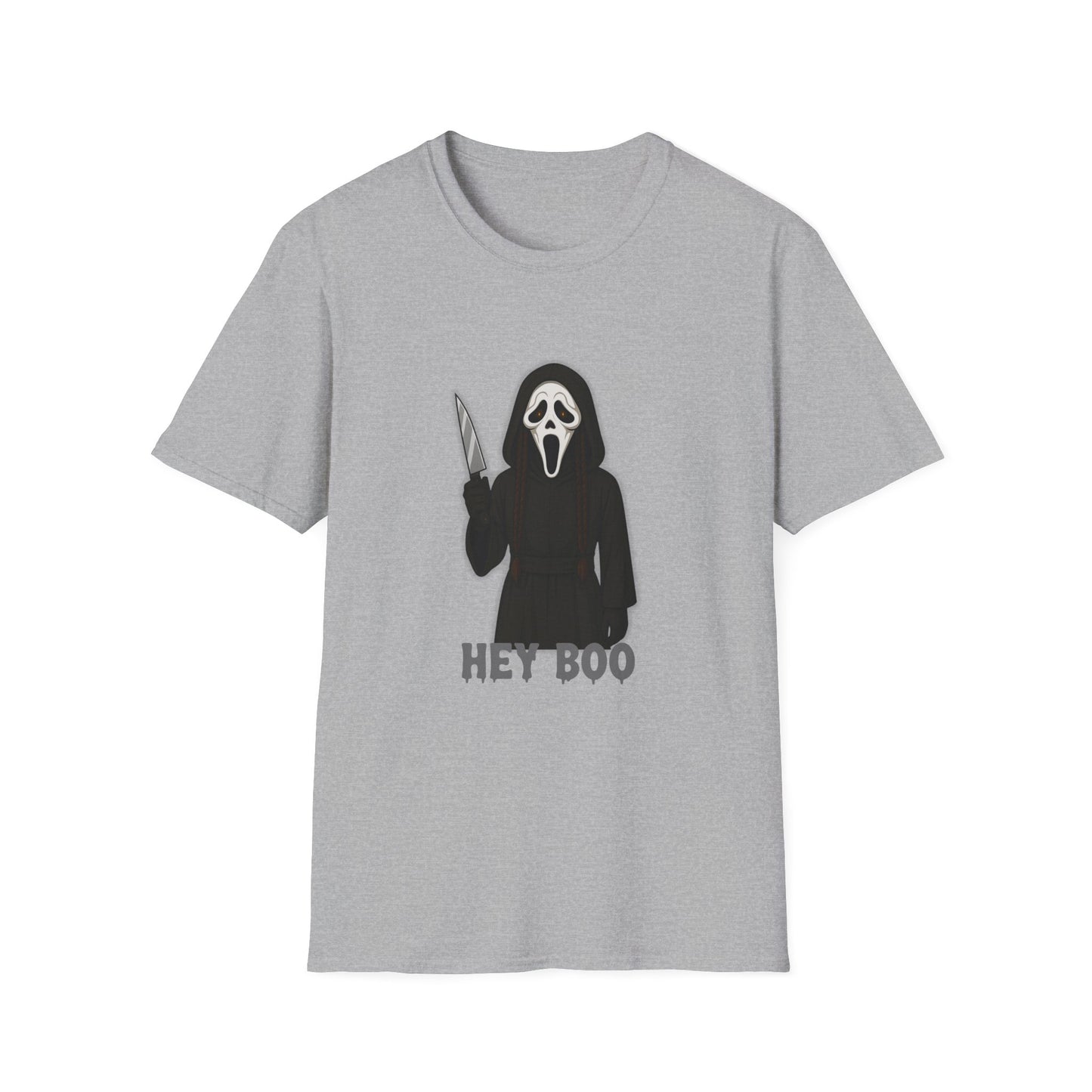 Hey Boo - Ghost Face Inspired Tee